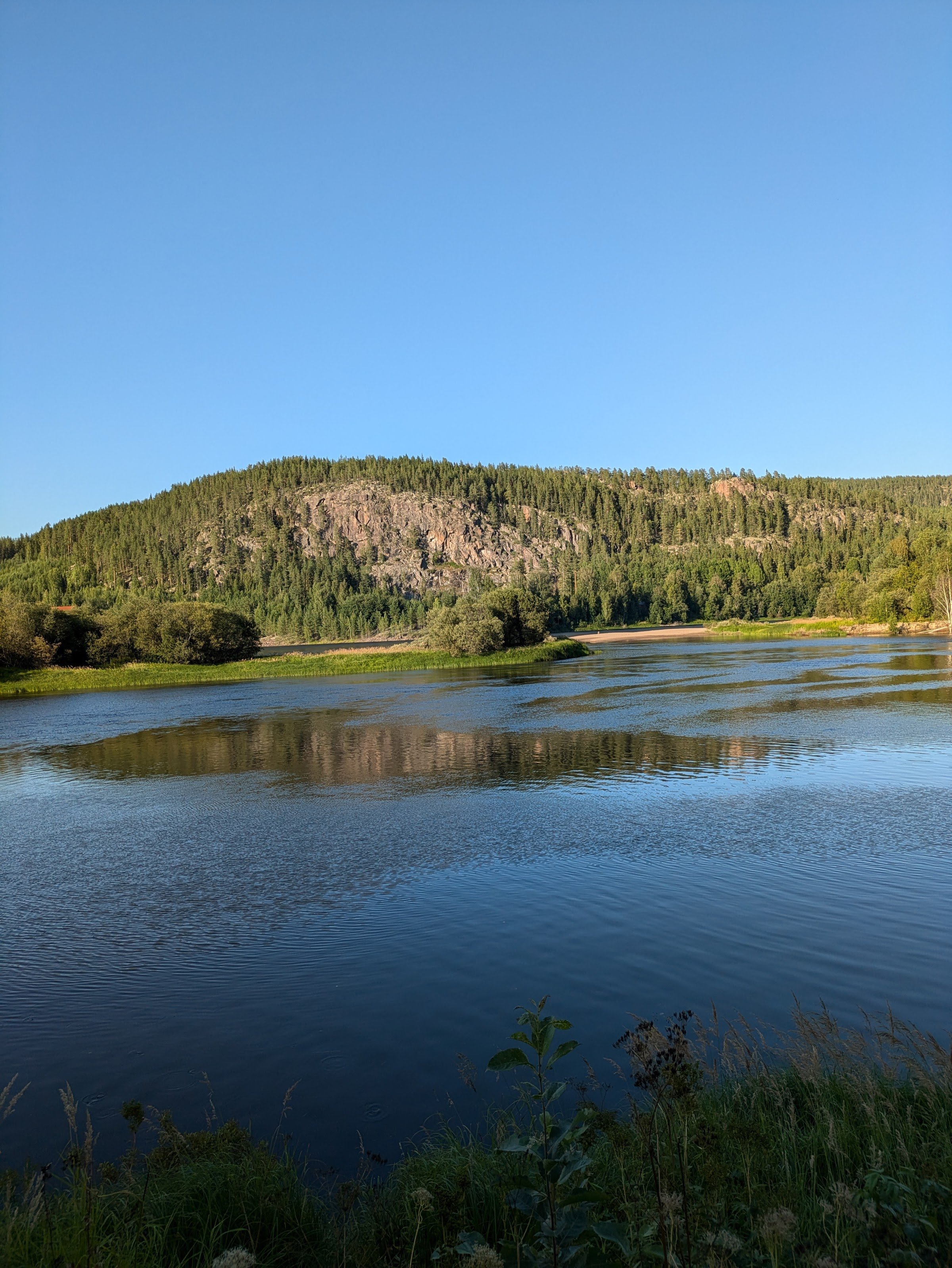 Selholmens Camping (Älvsbyn) - riverside taiga campsite